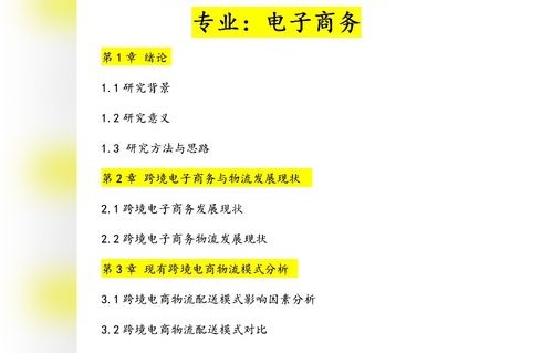 电子商务专业论文的理论