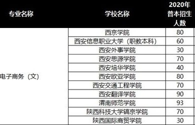 电子商务专科专业代号